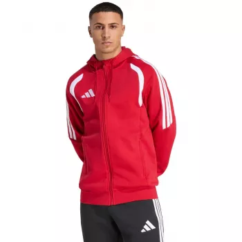 Sweatshirt com capuz adidas Tiro 26 League Sweat Full Zip homem vermelho KF9106 2XL