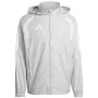 Casaco de criança adidas Tiro 26 League Windbreaker cinzento KT2426 140cm
