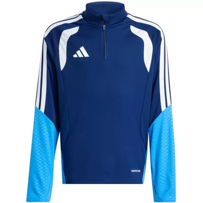 Blusa de criança adidas Tiro 26 Competition Training Top azul JN2286 140cm