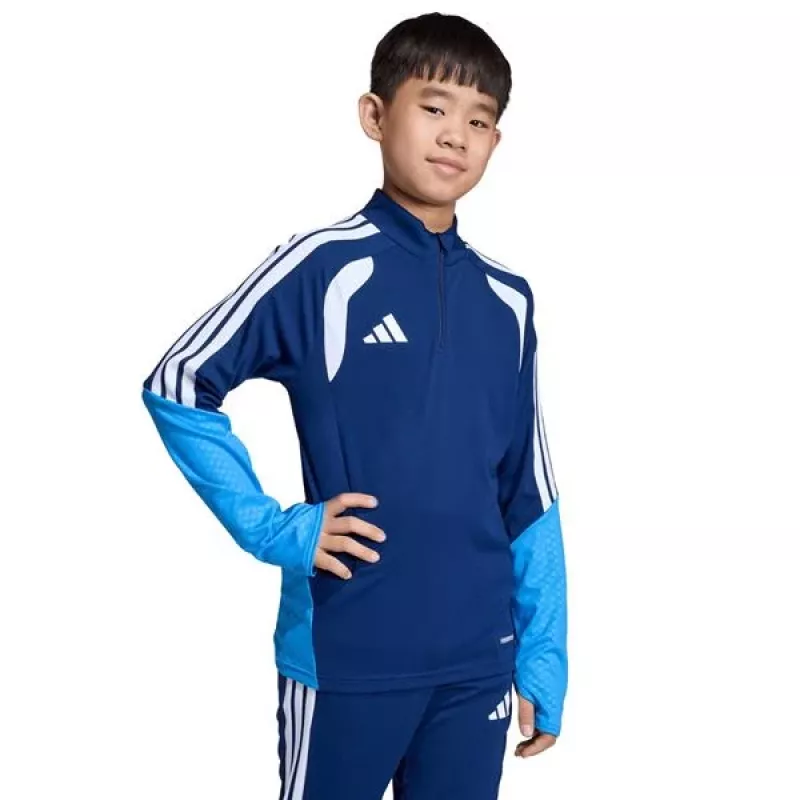 Blusa de criança adidas Tiro 26 Competition Training Top azul JN2286 140cm