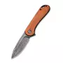 Faca CIVIVI Elementum Damascus Guibourtia