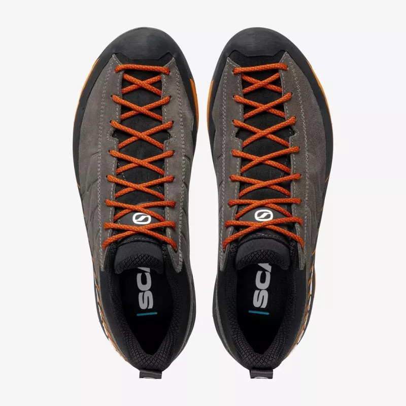 Sapatos de aproximação Scarpa Mescalito - titanium/mango Tamanho: 43
