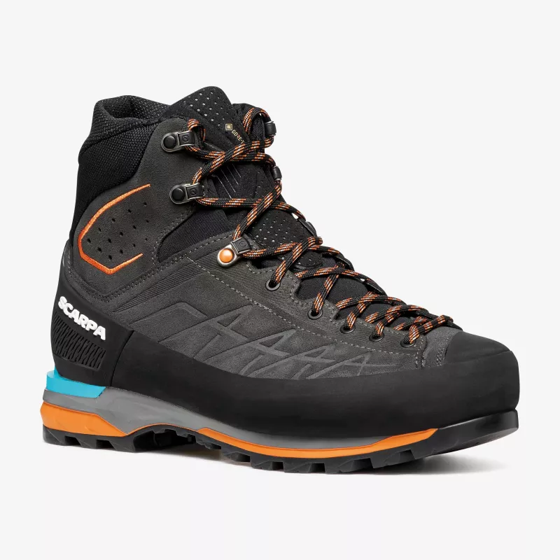 Sapatos de caminhada Scarpa Zodiac Tech GTX GORE-TEX - antracite/tonic Tamanho: 46,5