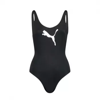 Fato de banho para mulher Puma Swim Women Swimsuit 1P preto 907685 06 L