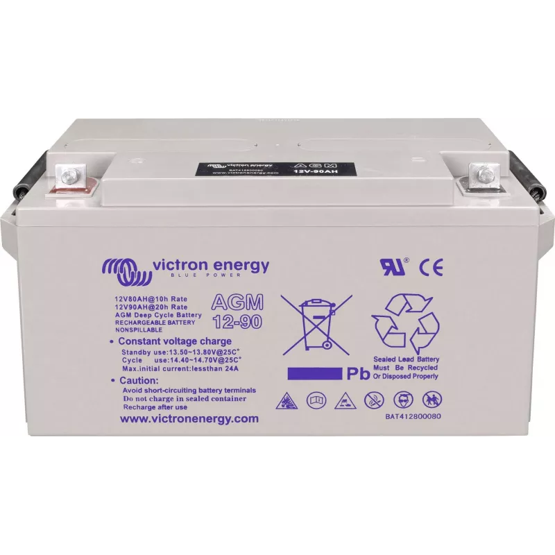 Victron Energy BAT412800104 bateria GEL de ciclo profundo 12V 90Ah