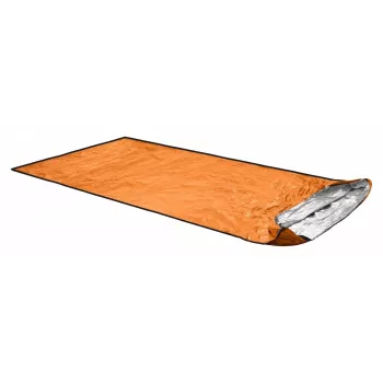 Saco-cama retangular ORTOVOX Bivy Ultralight para adulto Poliuretano, Azul Prateado, Laranja