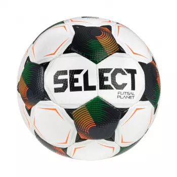 Bola de futsal Select Futsal Planet v26 FIFA Basic branco-preto-laranja-verde 1014387 310021 4