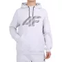Sweatshirt com capuz 4F homem M2548 cinzento-claro mesclado 4FWMM00TSWSM2548 27M M