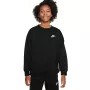 Sweatshirt para criança Nike Sportswear Club Fleece preto FD2923 010 M