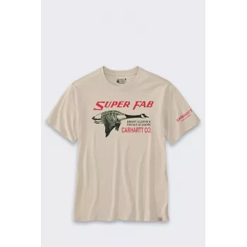 T-shirt gráfica leve Carhartt Fab Oat Milk