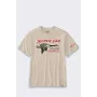 T-shirt gráfica leve Carhartt Fab Oat Milk
