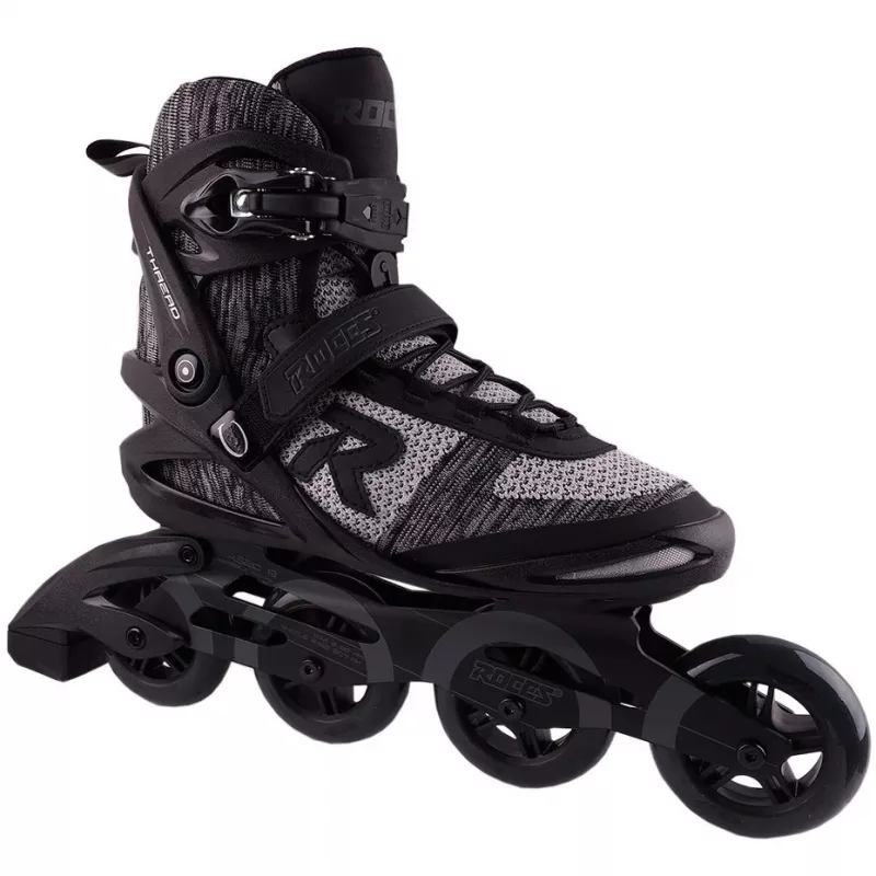 Roces Thread patins de rodas cinzento e preto 400860 00002 44