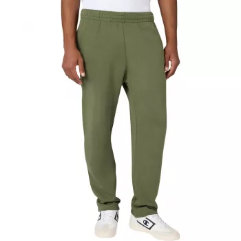 Calças Champion Straight Hem homem verde 222179 GS156 XL