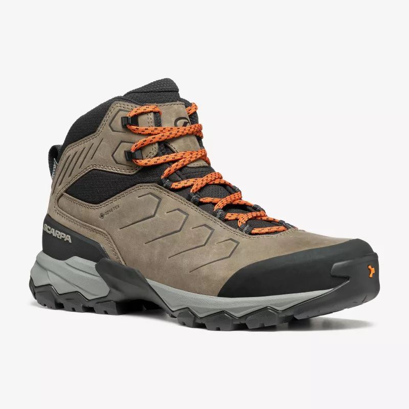 Sapatos de caminhada Scarpa Moraine Mid Pro GTX - fossil brown tamanho: 44