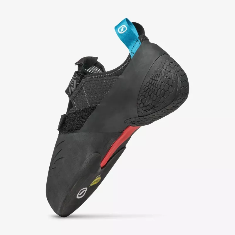 Sapatos de escalada Scarpa Drago XT - black/iron tam: 38