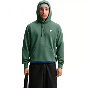 Nike Club FT PO Hoodie sweatshirt com capuz de homem verde FN3866 323 XL