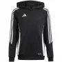 Sweatshirt com capuz de criança adidas Tiro 24 Training preto IJ9960 164cm