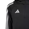 Sweatshirt com capuz de criança adidas Tiro 24 Training preto IJ9960 164cm