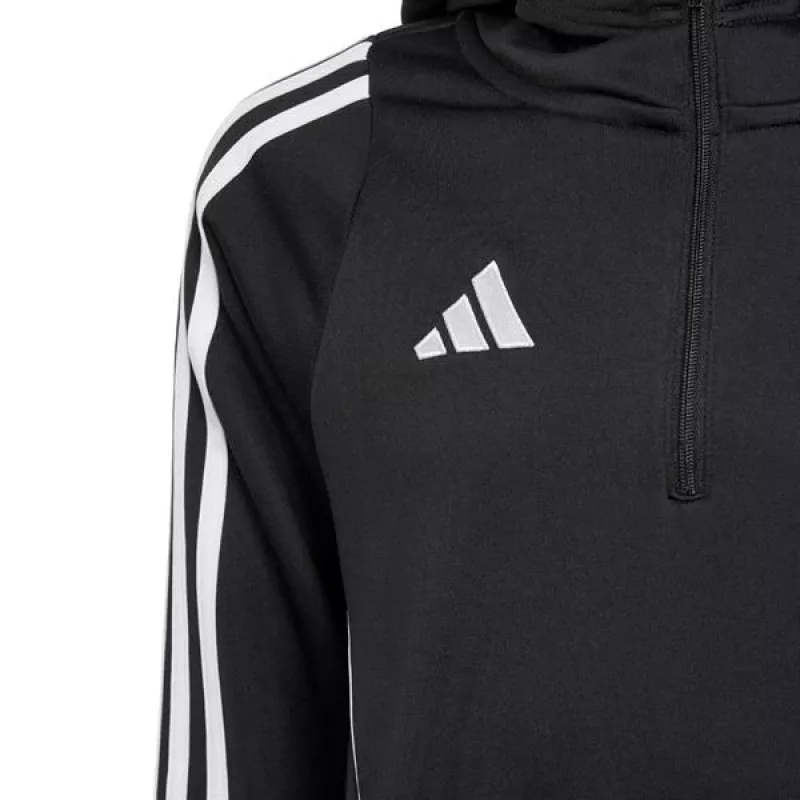 Sweatshirt com capuz de criança adidas Tiro 24 Training preto IJ9960 164cm