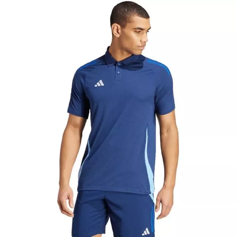 T-shirt polo adidas Tiro 24 Competition para homem azul-marinho IR7564 2XL
