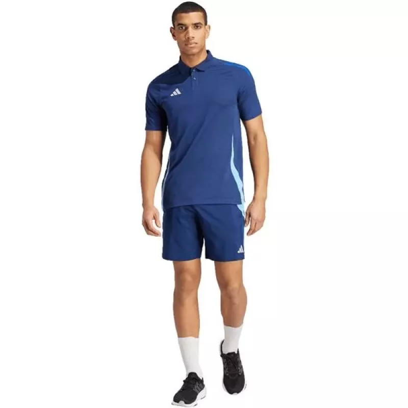 T-shirt polo adidas Tiro 24 Competition para homem azul-marinho IR7564 2XL