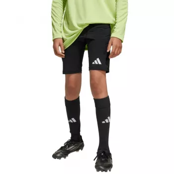 Calções de guarda-redes adidas Squadra 25 para criança pretos JJ1942 152cm