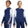 Sweatshirt de criança adidas Squadra 25 Sweat Crew azul-marinho JD4814 152cm