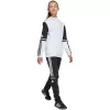 Sweatshirt com capuz de criança adidas Squadra 25 Sweat Hoody branco JD4807 128cm
