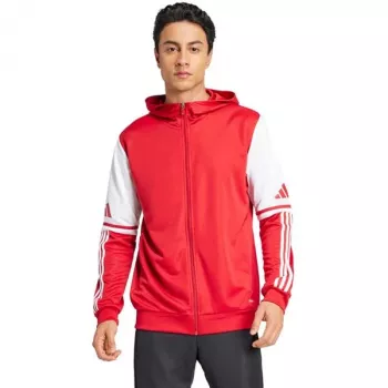 Sweatshirt com capuz adidas Squadra 25 Hoody para homem vermelho JD2990 L