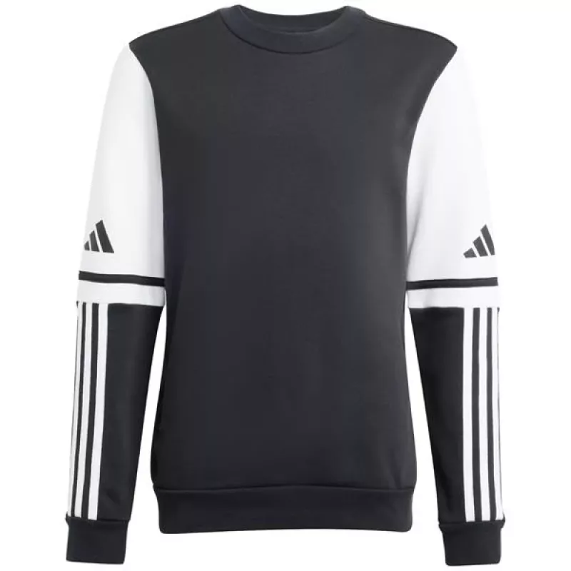 Sweatshirt de criança adidas Squadra 25 Sweat Crew preto JE2773 140cm