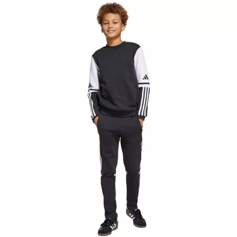 Sweatshirt de criança adidas Squadra 25 Sweat Crew preto JE2773 140cm