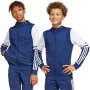 Hoodie de criança adidas Squadra 25 Hoody azul-marinho-branco JD4800 140cm