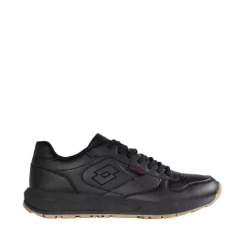 Sapatos Lotto Straight II homem preto 2400860U 1111 44
