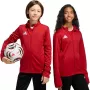 Blusa de criança adidas Entrada 26 Track vermelho JZ6612 128cm