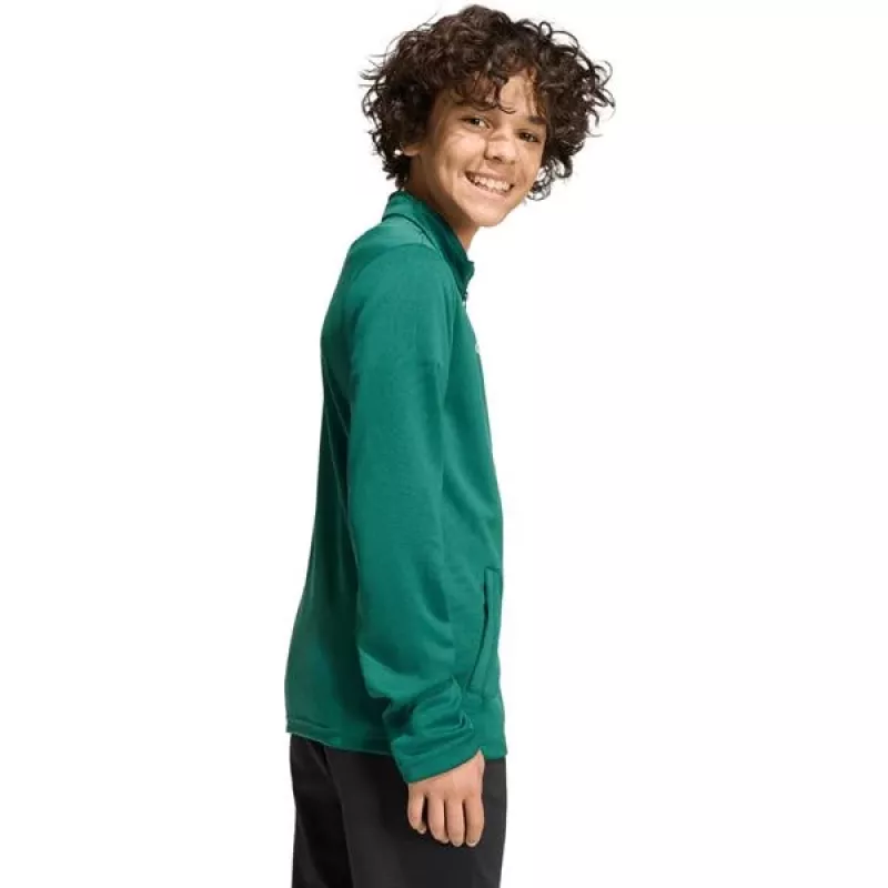 Casaco de treino adidas Entrada 26 para criança verde KE9837 128cm