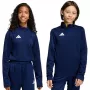 Camisola de treino adidas Entrada 26 para criança, azul-marinho, JZ6638, 116cm