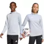 Casaco de treino adidas Entrada 26 para criança cinzento-claro JZ6637 116cm