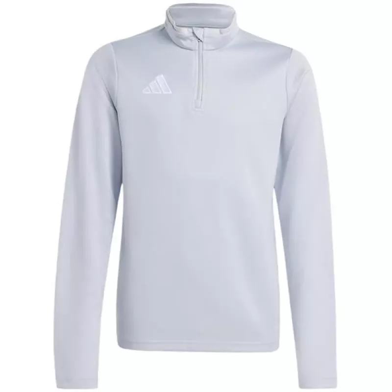 Casaco de treino adidas Entrada 26 para criança cinzento-claro JZ6637 116cm