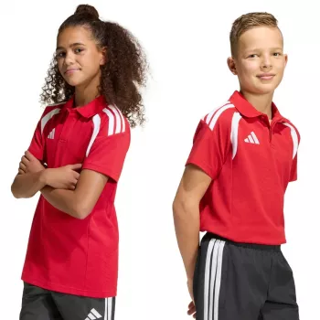 Polo adidas Tiro 26 League para criança vermelho KF3408 152cm