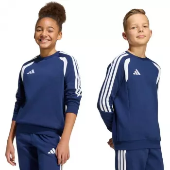 Sweatshirt criança adidas Tiro 26 League Sweat Crew azul-marinho KF5821 140cm