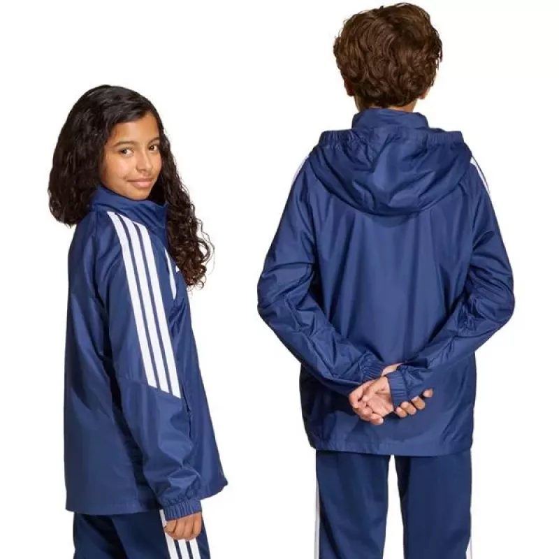 Casaco corta-vento criança adidas Tiro 26 League azul-marinho JY9725 128cm