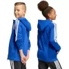 Sweatshirt com capuz criança adidas Tiro 26 League Sweat Full Zip Hoodie azul KF9102 152cm