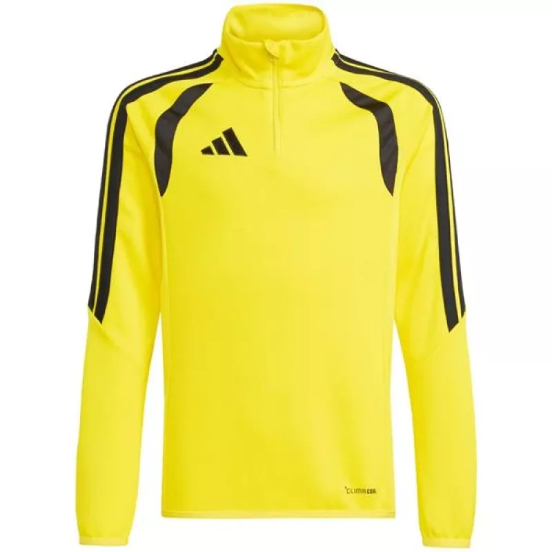 Camisola de treino criança adidas Tiro 26 League Training Top amarelo-preto JY7158 140cm