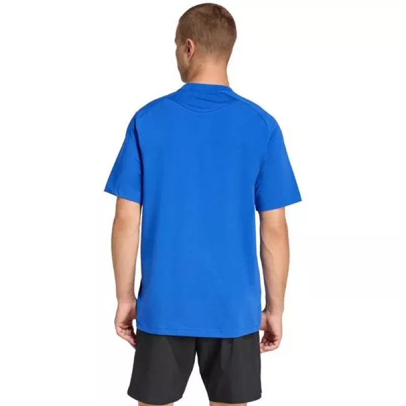 T-shirt homem adidas Tiro 26 Travel azul KD1134 S