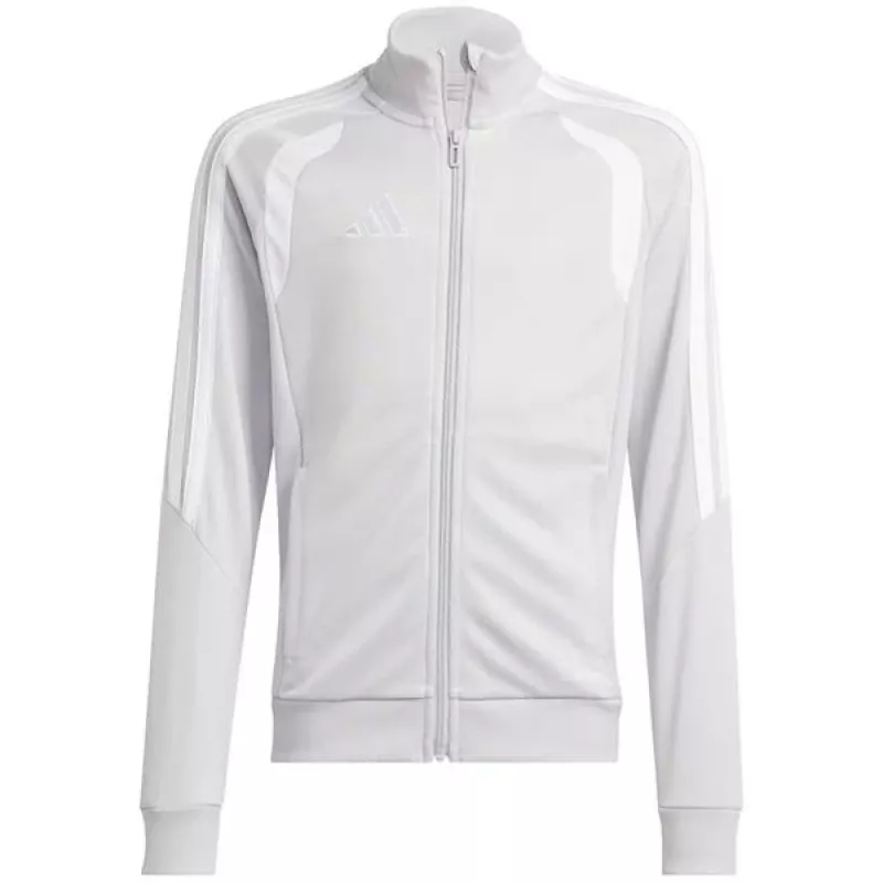 Sweatshirt de treino criança adidas Tiro 26 League Training cinzento-claro JY7198 152cm