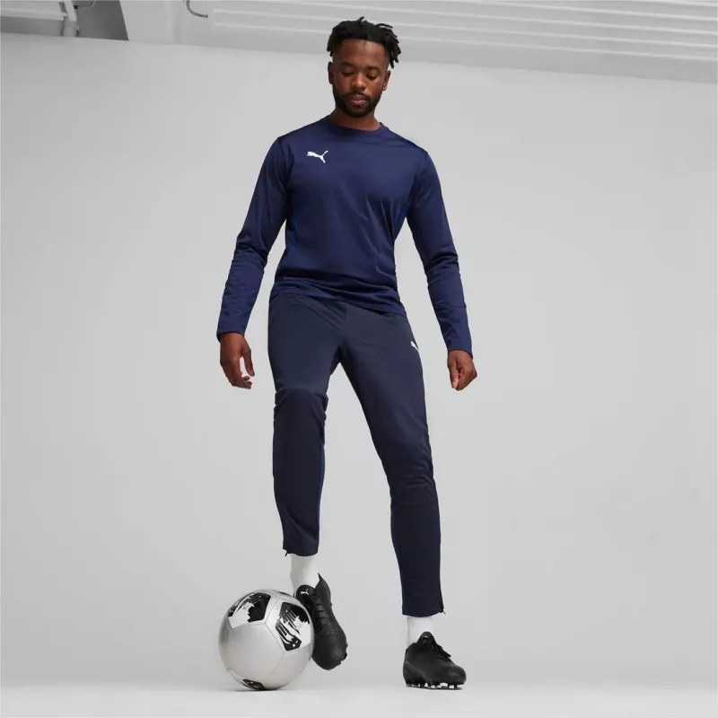 Calças de treino Puma Team Goal Training homem azul-marinho 658639 06 S