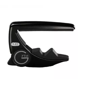 Capotraste G7th Performance 3 ART C81020 Satin Black para guitarra de 6 cordas