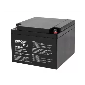 Bateria de gel VIPOW 12V 26Ah