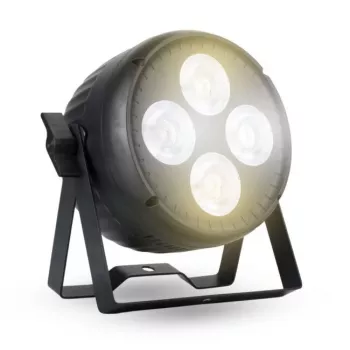 Projetor para iluminação de palco LIGHT4ME VENOM PAR COB CW WW 4x50W