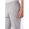 Calças de fato de treino Champion Rib Cuff para homem cinzento 220307 EM021 S
